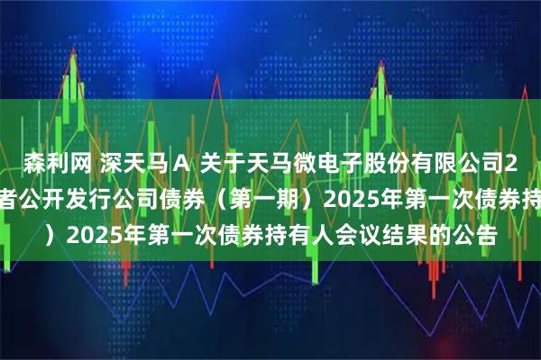 森利网 深天马Ａ 关于天马微电子股份有限公司2021年面向合格投资者公开发行公司债券（第一期）2025年第一次债券持有人会议结果的公告