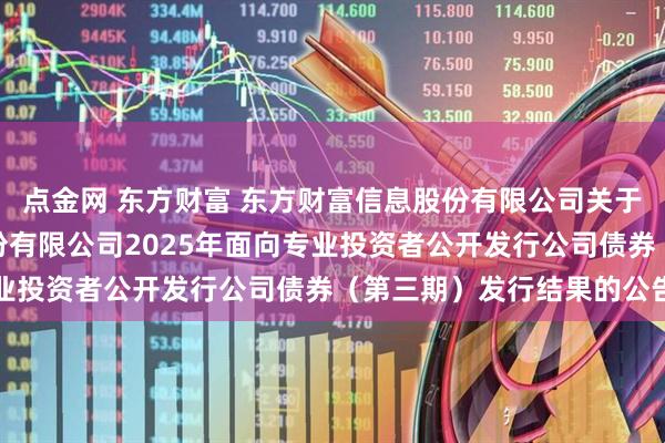 点金网 东方财富 东方财富信息股份有限公司关于子公司东方财富证券股份有限公司2025年面向专业投资者公开发行公司债券（第三期）发行结果的公告